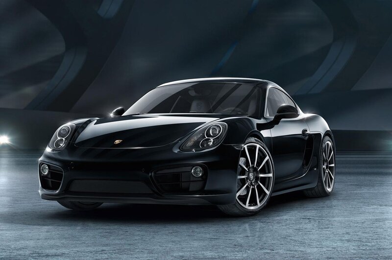 Black Porsche Cayman