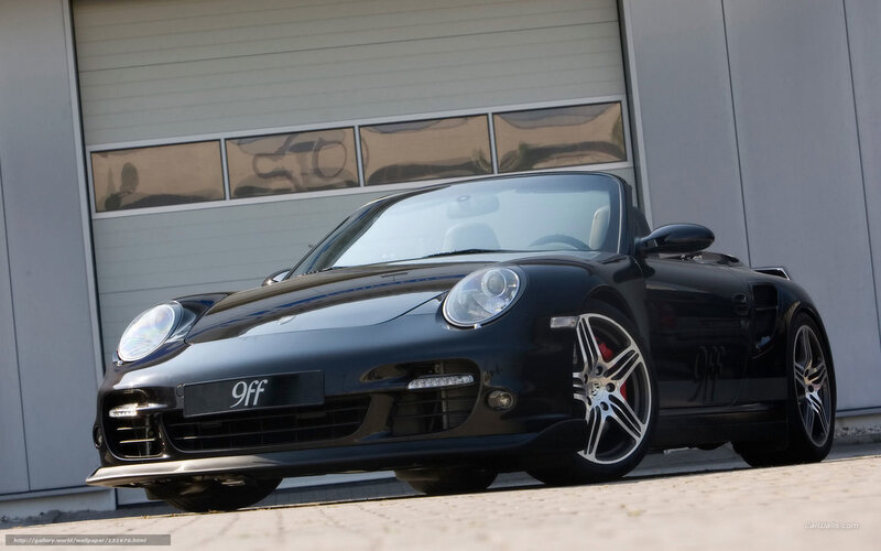 Black Porsche Convertible — Neutral