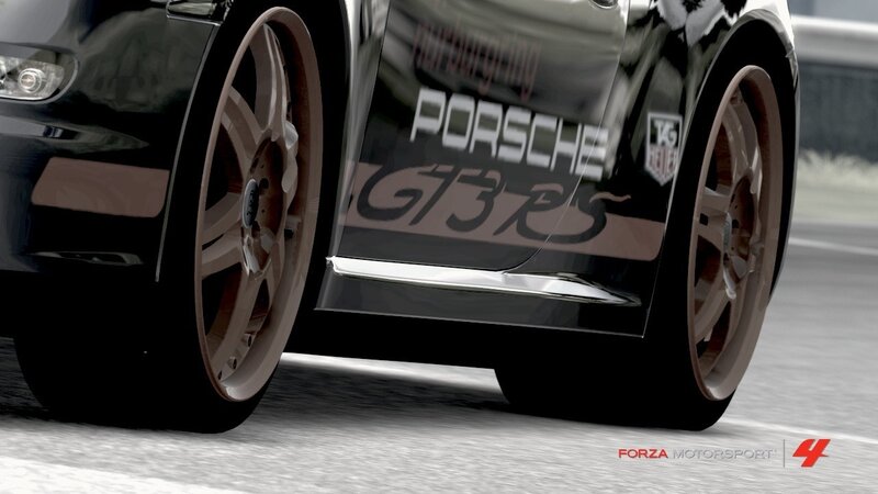 Black Porsche Gt3 Rs — Dynamic, Digital Art