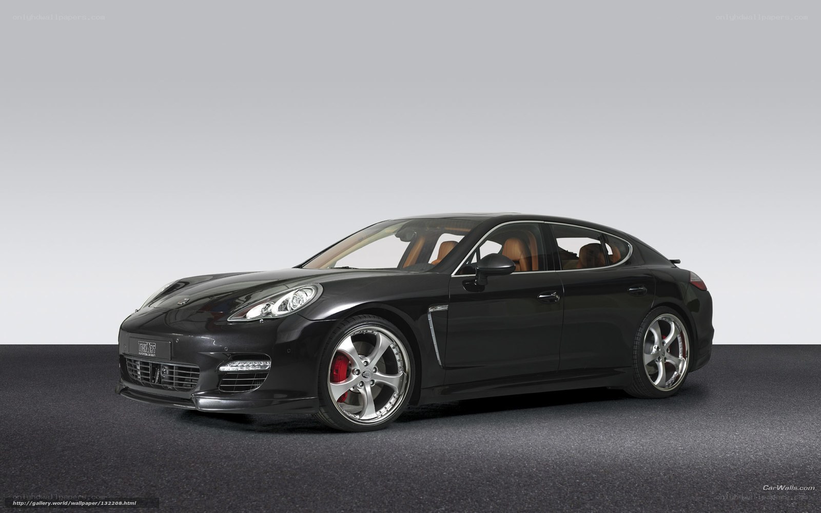 black porsche panamera