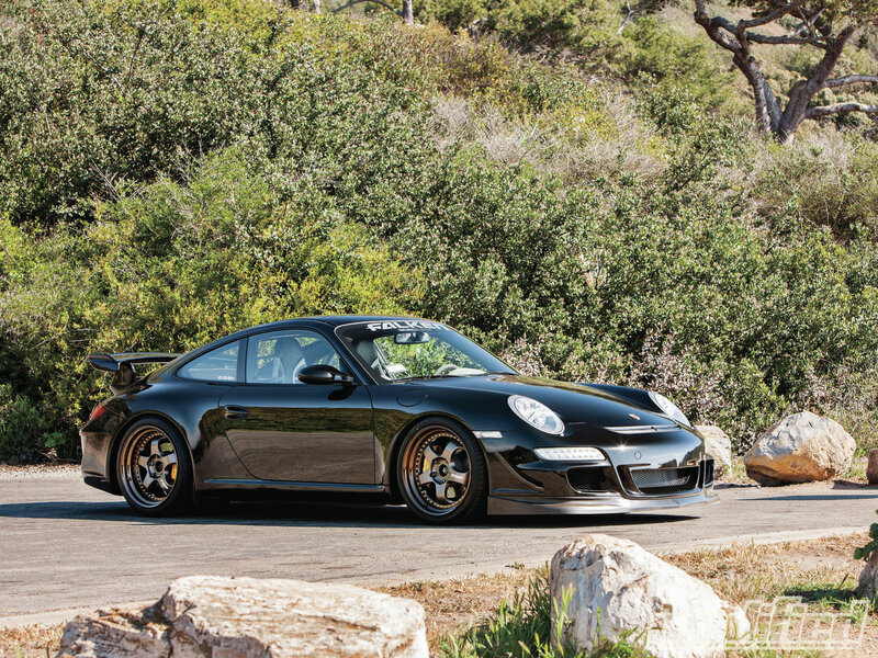 Black Porsche Sports Car — Calm