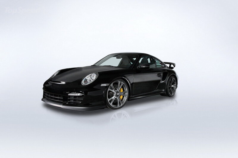 Black Porsche Sports Car — Neutral