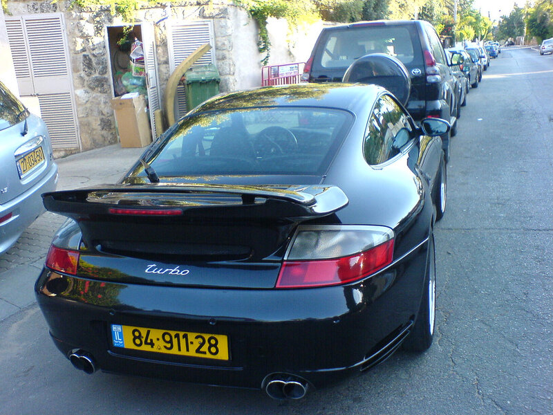 Black Porsche Turbo