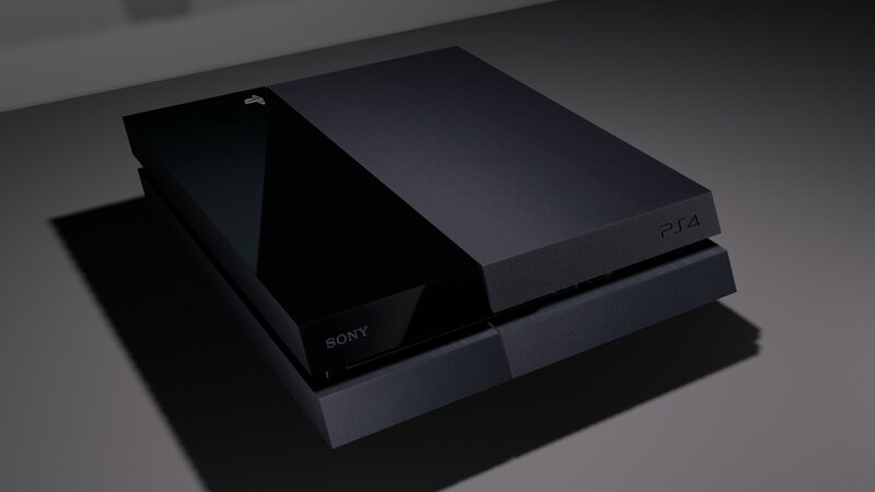 Black Ps4 Console — Dramatic