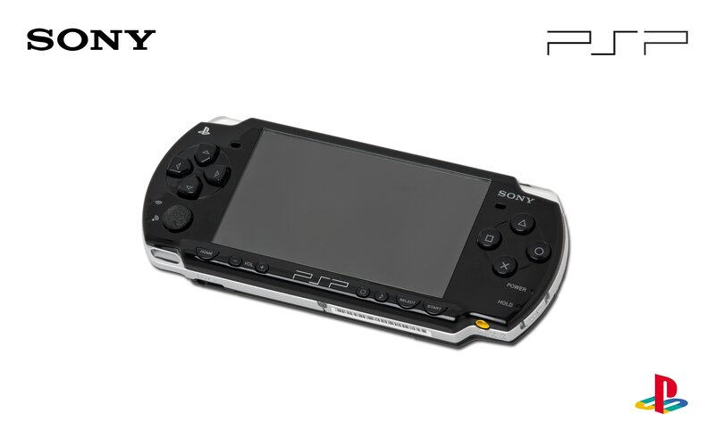 Black Psp Handheld