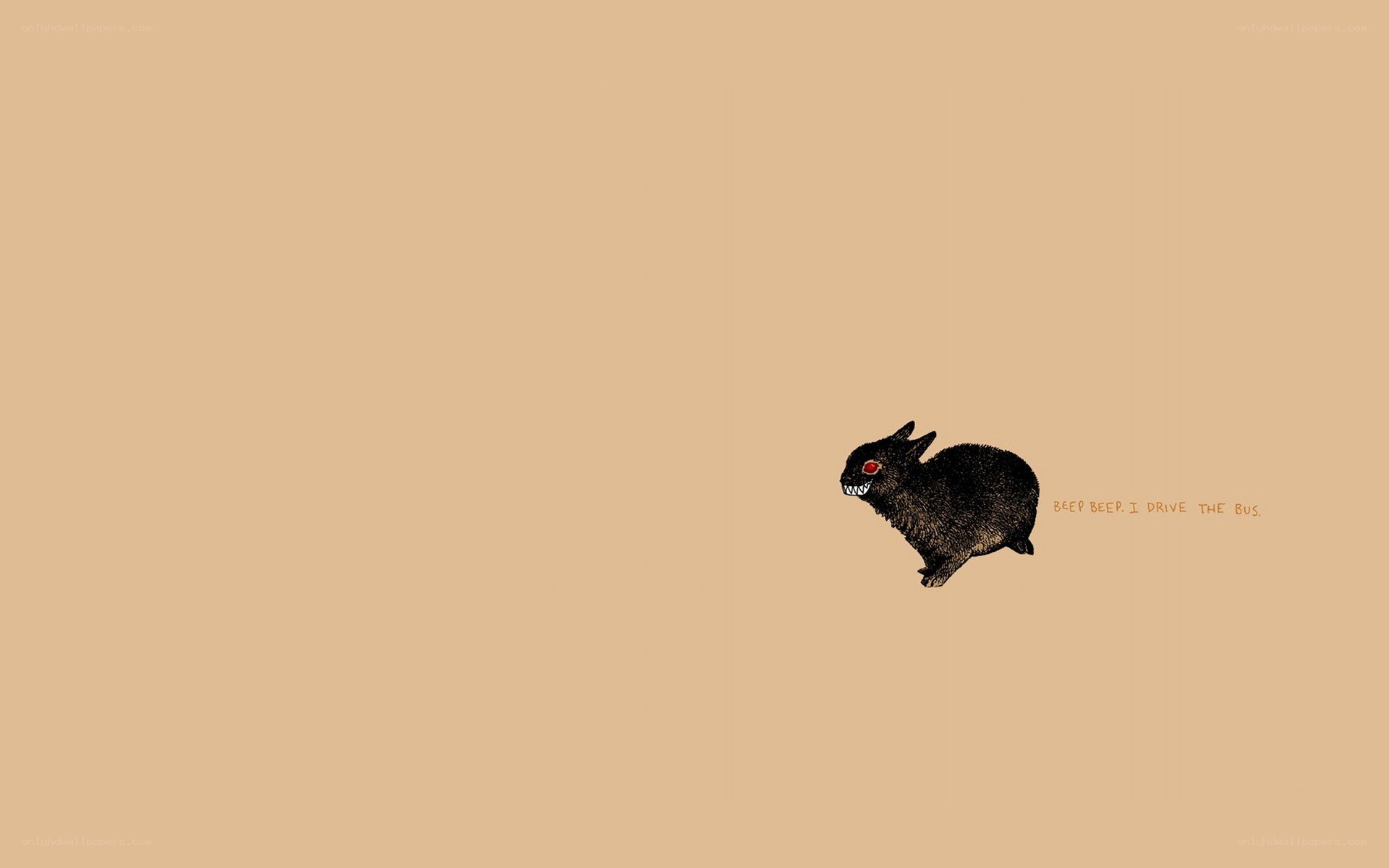 black rabbit with red eyes