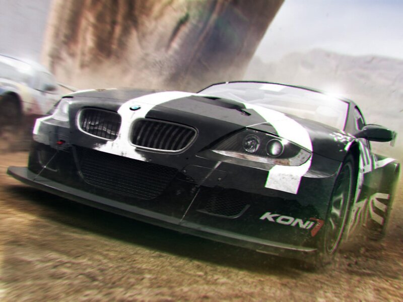 Black Race Car — Action-packed