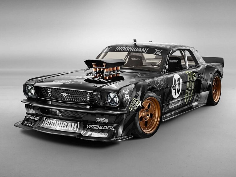 Black Race Car — Aggressive