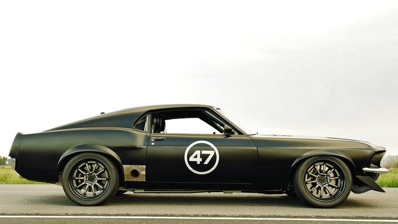 Black Race Car — Calm, Photograph, Road