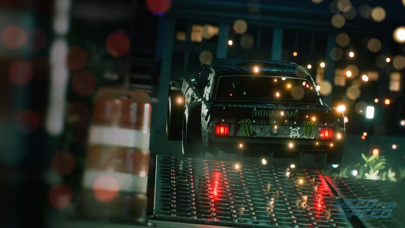 Black Race Car — Dark