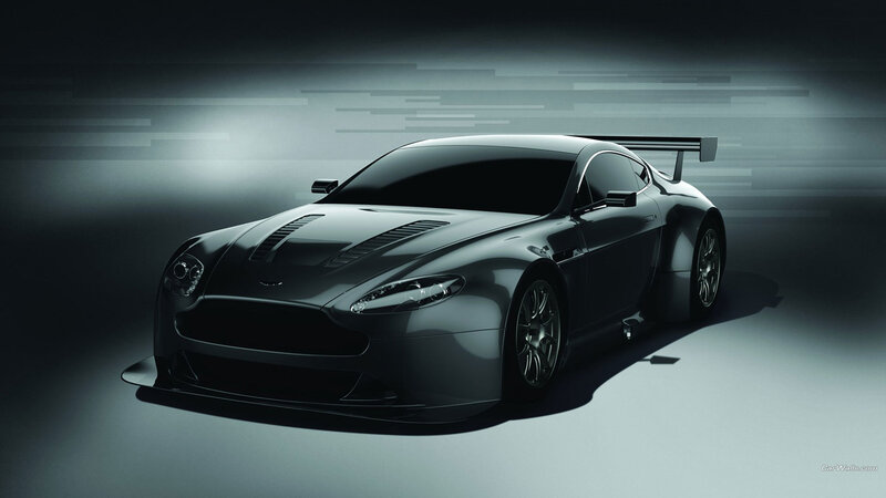 Black Race Car — Dramatic, 3d Render, Twin Air Intakes