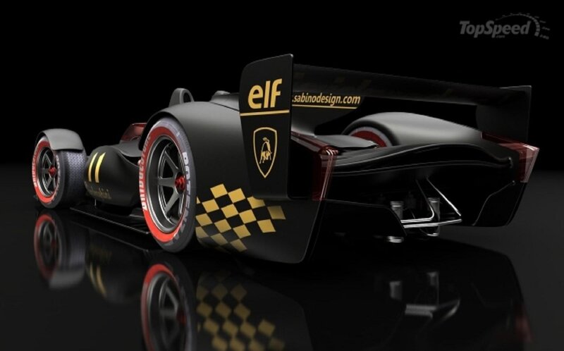 Black Race Car — Dramatic, 3d Render, Wheels, Tires