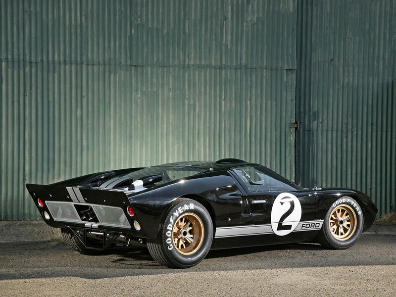 Black Race Car — Dramatic, Afternoon, Photograph, Number 2, Goodyear Tires