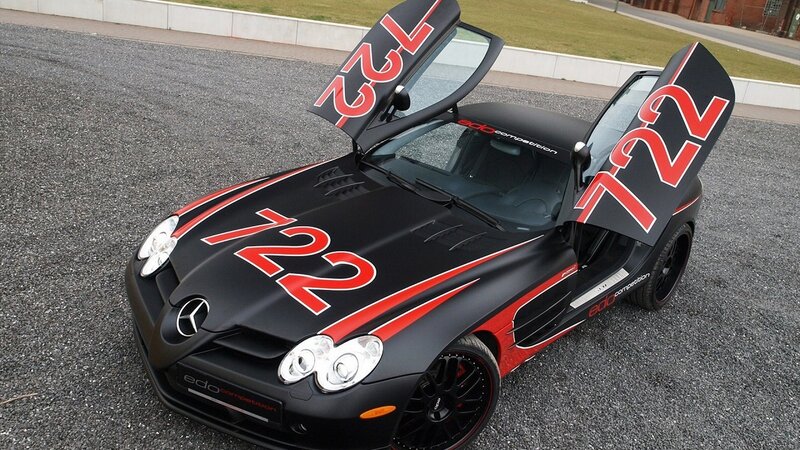 Black Race Car — Dramatic, Afternoon, Photograph
