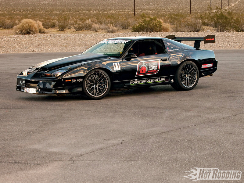 Black Race Car — Dramatic, Afternoon