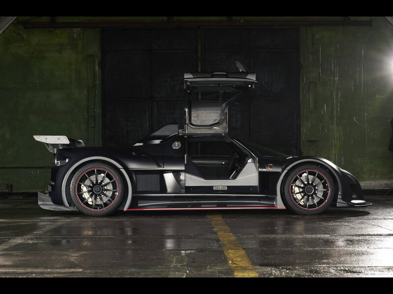 Black Race Car — Dramatic, Photograph, Open Door