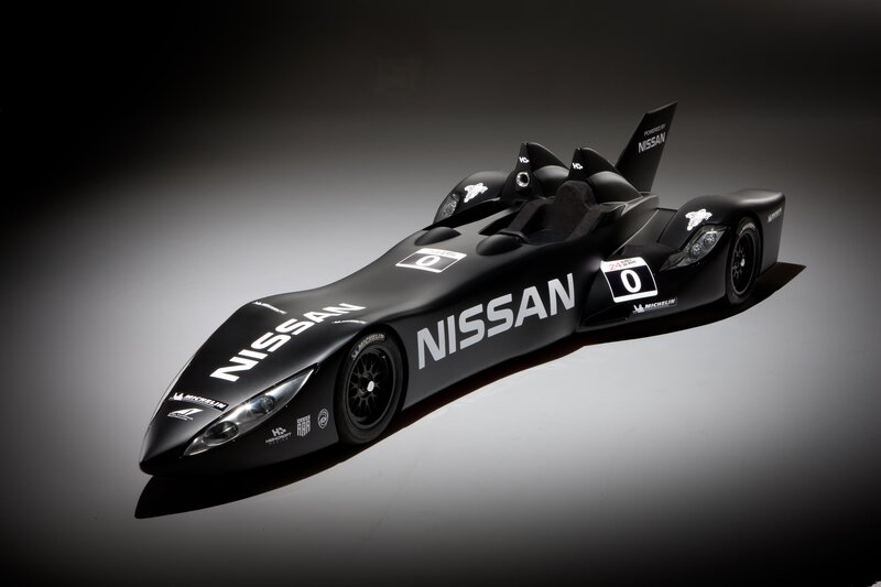 Black Race Car — Dramatic, Photograph, Race Car, Logo