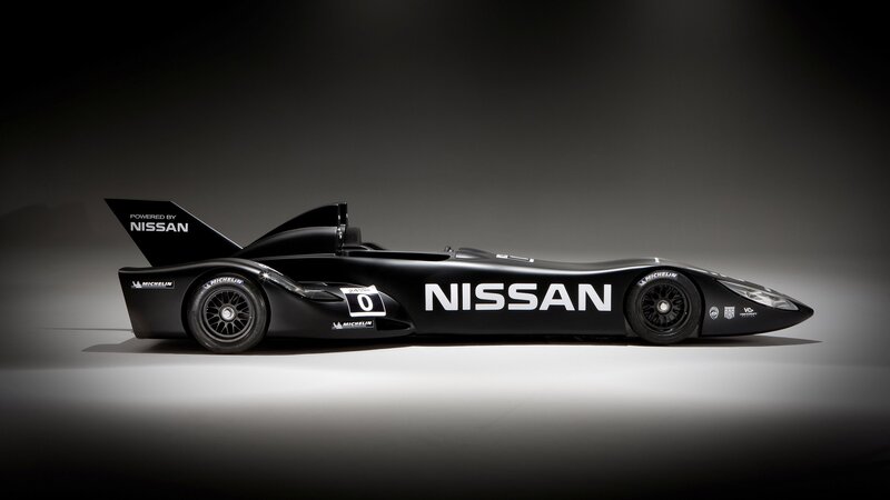 Black Race Car — Dramatic, Photograph, Tires, Wing
