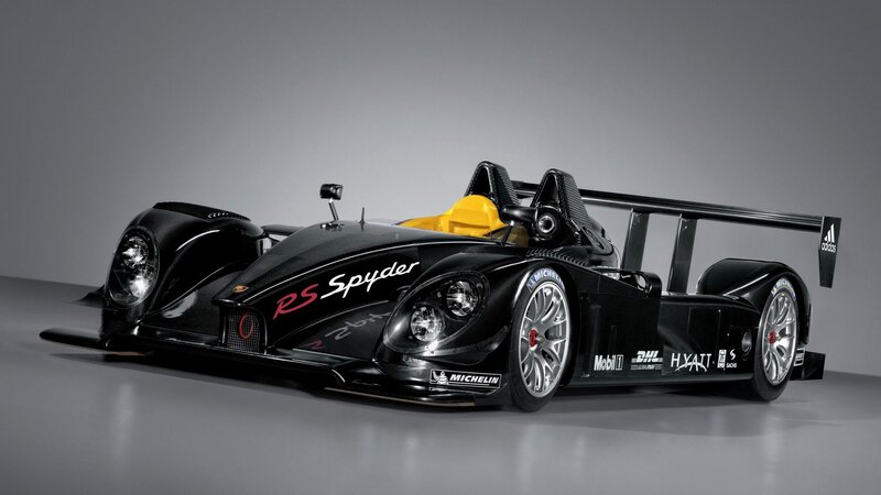 Black Race Car — Dramatic, Photograph, Yellow Seat
