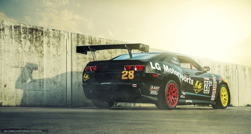 Black Race Car — Dramatic, Sunset, Photograph, Wall