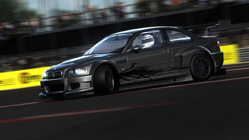 Black Race Car — Dynamic, 3d Render, Driver