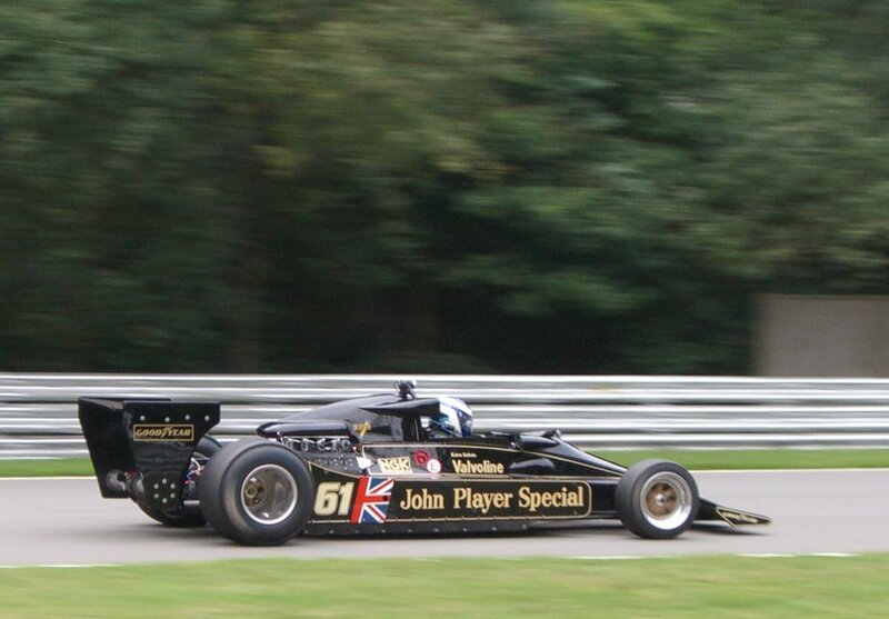 Black Race Car — Dynamic, Afternoon, Photograph, Driver, Track