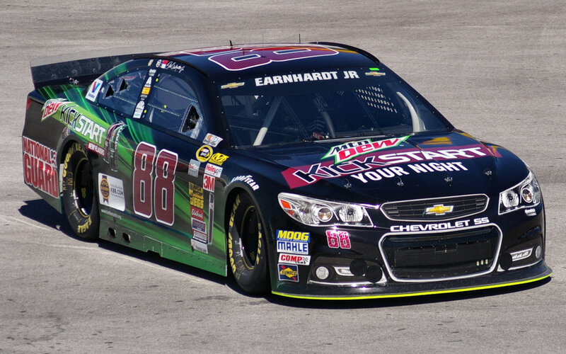 Black Race Car — Dynamic, Afternoon, Photograph, Race Car, Chevrolet