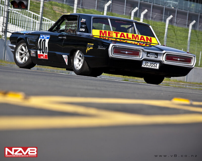 Black Race Car — Dynamic, Afternoon