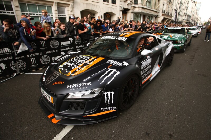 Black Race Car — Energetic, Afternoon