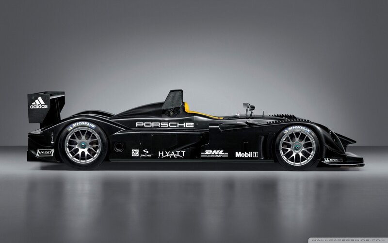 Black Race Car — Neutral, Photograph, Adidas