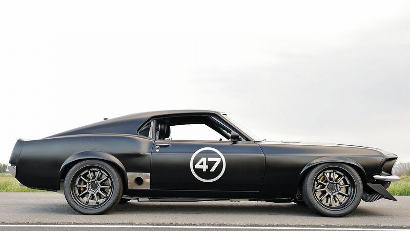 Black Race Car — Neutral, Photograph, Number 47