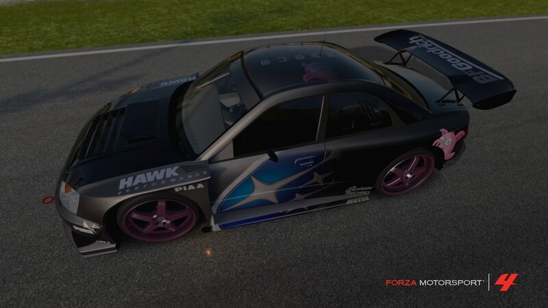 Black Race Car on Track — Competitive, 3d Render, Race Car