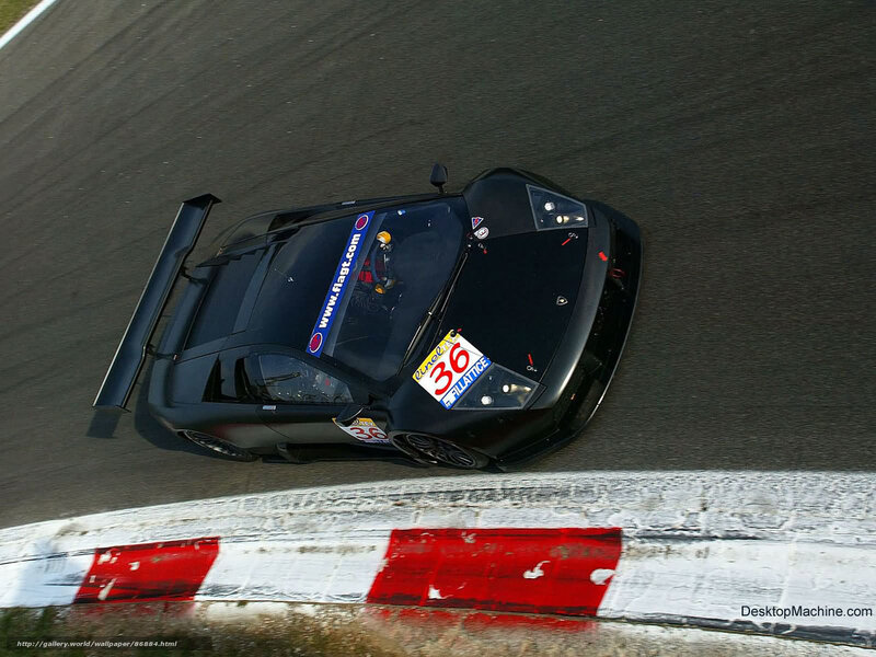 black race car on track