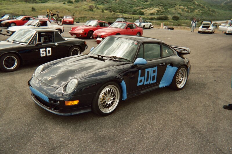 Black Race Car — Outdoor