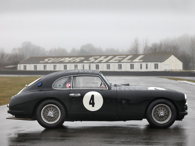 Black Race Car — Overcast