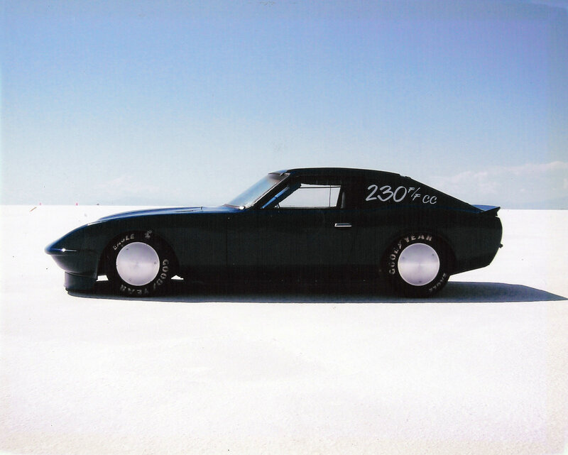 Black Race Car — Serene, Afternoon