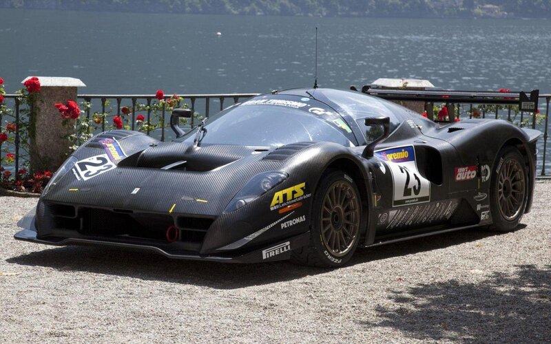 Black Race Car — Serene