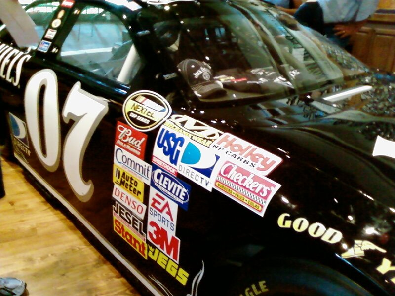 Black Race Car — Static