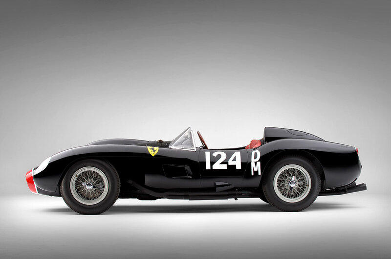 Black Racing Car — Dramatic, Photograph