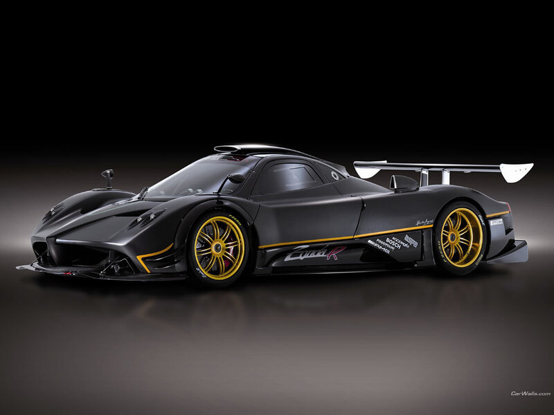 Black Racing Car — Dramatic, Photograph, Wings, Tires