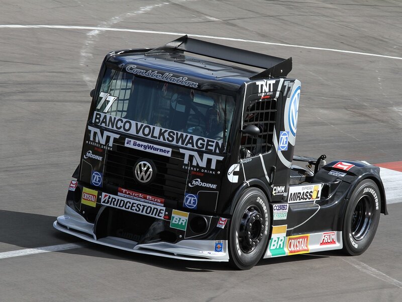 Black Racing Truck