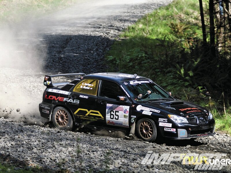 Black Rally Car — Dynamic, Afternoon