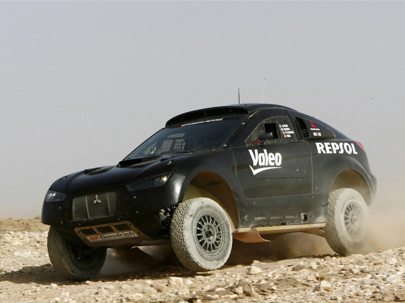 Black Rally Car — Dynamic