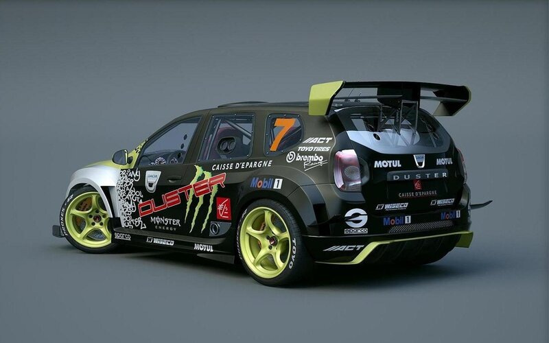 Black Rally Car — Neutral