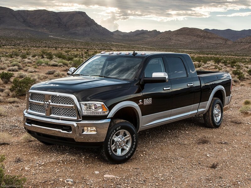 Black Ram 2500 in desert