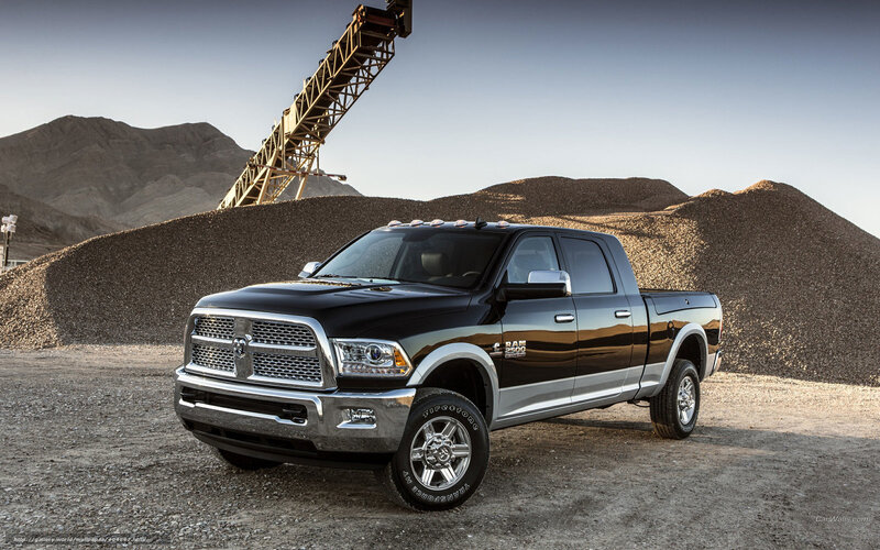 Black Ram 2500 in quarry