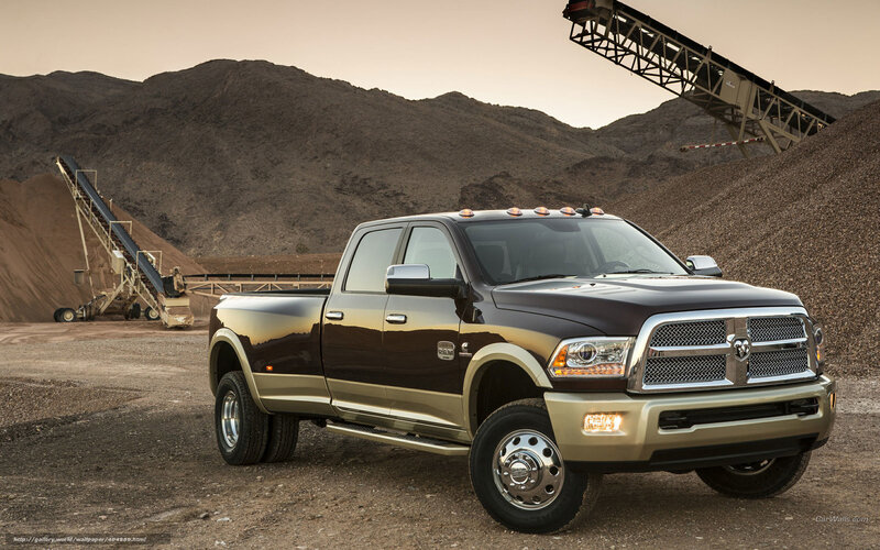 Black Ram 3500 in quarry