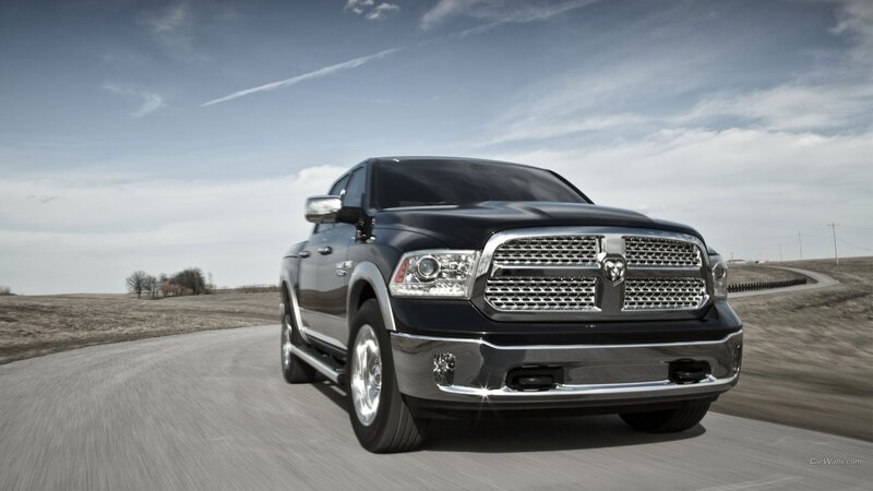 Black Ram Pickup Truck — Dynamic
