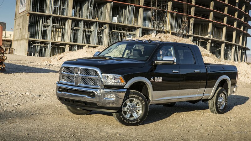 Black Ram Pickup Truck — Industrial