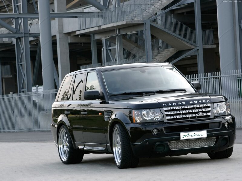 Black Range Rover Arden